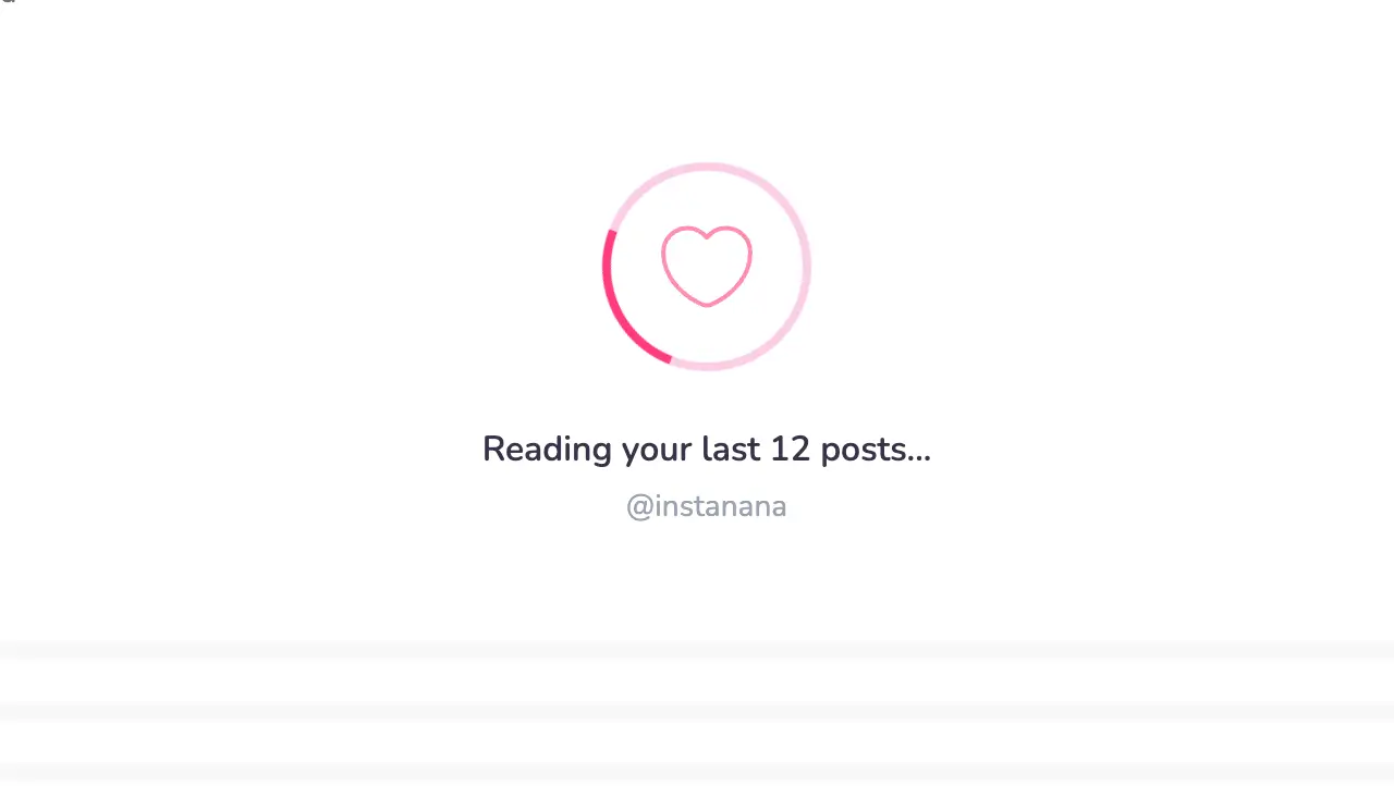AI analyzes your Instagram account