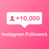10,000 Instagram followers
