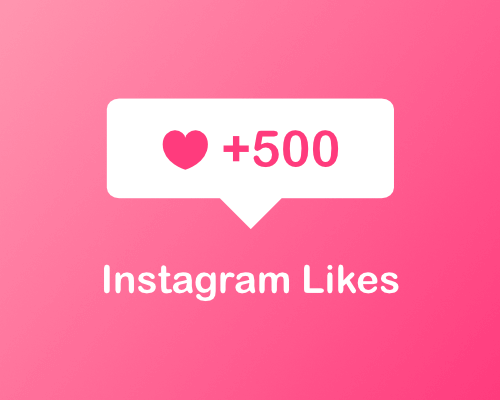 500 Instagram likes