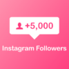 5000 Instagram followers