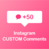 50 instagram custom comments