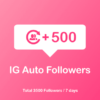 500 instagram auto followers buy