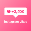 2500 Instagram likes
