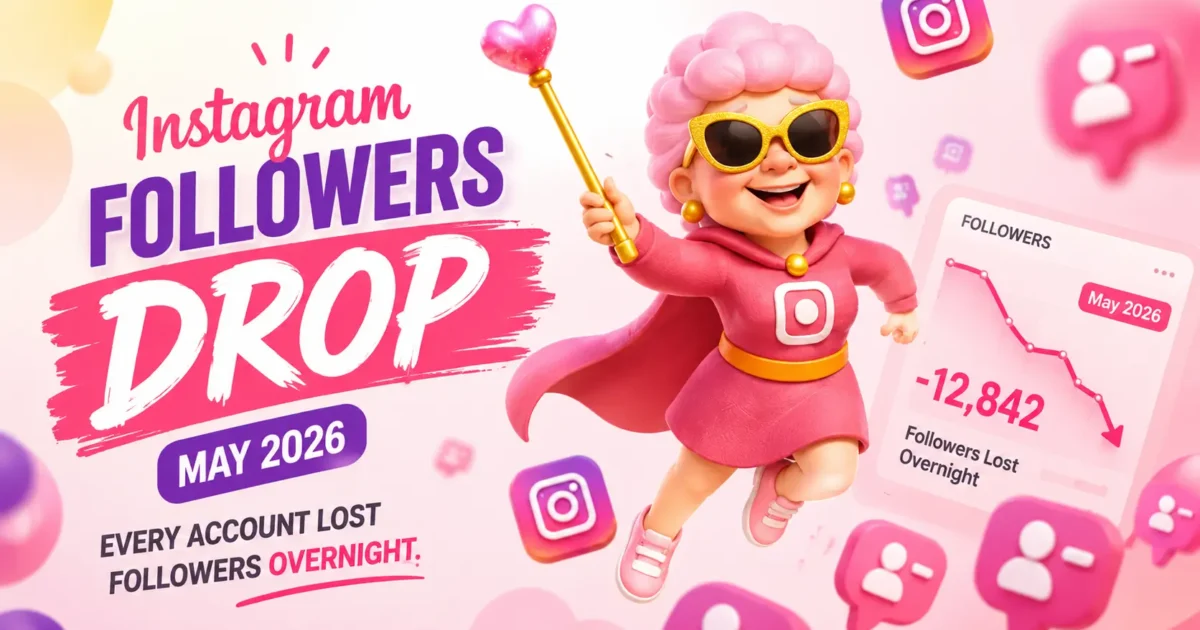 Instagram Followers Drop May 2026